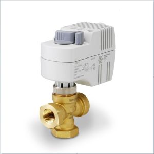 Zone Valve, 3 Way, 1 in., Sweat, 7 Cv