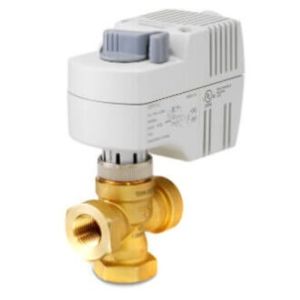 Zone Valve, 3 Way, 1/2 in., Sweat, 1 Cv