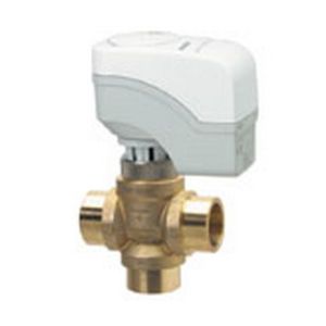 Zone Valve, 3 Way, 1 in., Sweat, 7 Cv