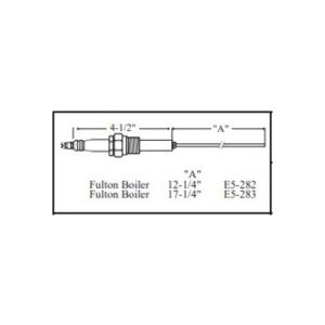 Flame Rod Ignitor, Fulton Boiler