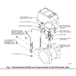 SLATE Butterfly Valve Mounting Kit