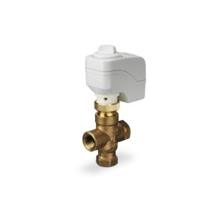 Globe Valve, 3 Way, 1/2 in. NPT, 0.4 Cv