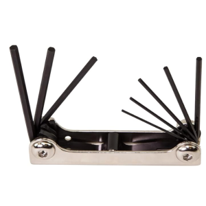 Eight-Key Inch Folding Hex Key Set