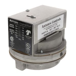 High Gas Pressure Switch, 10-50 in. w.c.