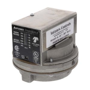 High Gas Pressure Switch, 10-50 in. w.c.