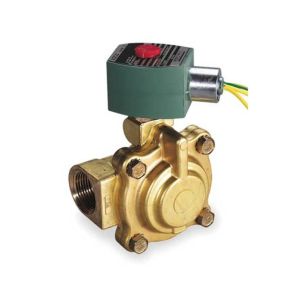 Solenoid Valve, 1-1/2 in. NPT, 120 VAC