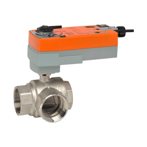 Ball Valve Assembly 3 Way, 1-1/4 in. NPT