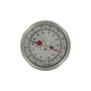 Maximum And Minimum Bimetal Thermometer