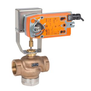 Globe Valve Assembly, 3 Way, 3/4 in.
