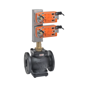Globe Valve Assembly, 3 Way, 4 in.
