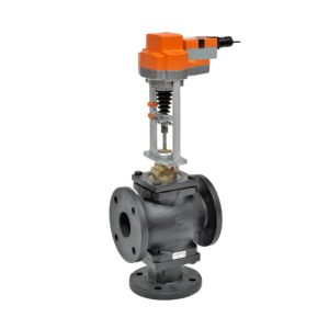 Globe Valve Assembly, 3 Way, 5 in.