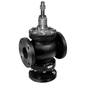 Globe Valve, 3 Way, 4 in., 190 Cv