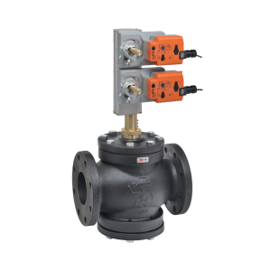 Globe Valve Assembly, 3 Way, 4 in.