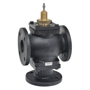 Globe Valve, 3 Way, 6 in., 340 Cv
