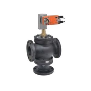 Globe Valve Assembly, 3 Way, 3 in.