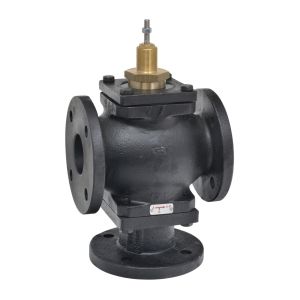 Globe Valve, 3 Way, 2 1/2 in., 68 Cv