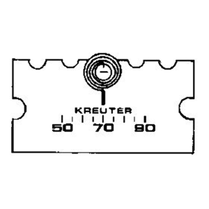 CTC-1600 Scale Plate