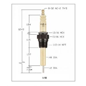 Auburn Ignitor, 7.5 In. Electrode