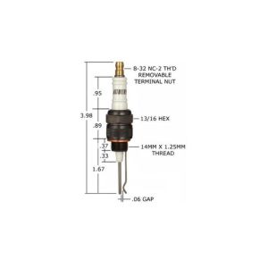 Auburn Ignitor, 1.67 In. Electrode