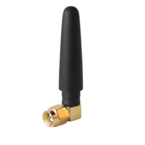 Angled compact mobile antenna