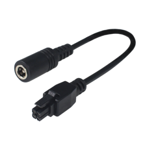 4-pin to barrel socket adapter
