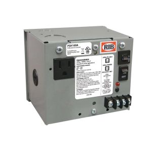 Enclosed Single Power Supply, 100 VA