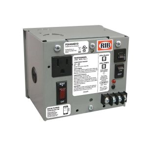 Enclosed Single Power Supply, 40 VA