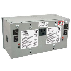 Enclosed Dual Power Supply, 75 VA