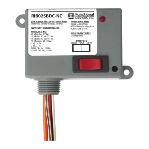 Enclosed Dry Contact Relay, 20 Amps