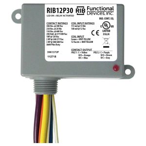 Enclosed Power Relay, 30 Amps