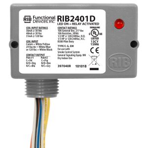 Enclosed Pilot Relay, 10 Amps