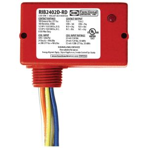 Enclosed Pilot Relay, 10 Amps