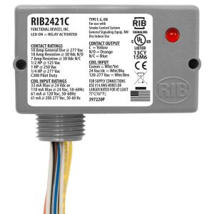 Enclosed Pilot Relay, 10 Amps