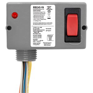 Enclosed Fire Alarm Relay, 10 Amps