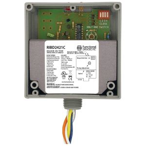 Enclosed Time Delay Pilot Relay, 10 Amps