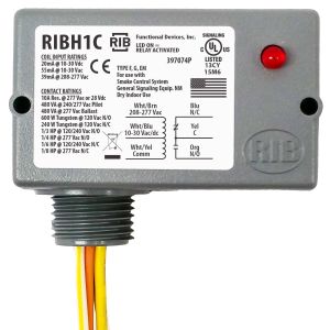 Enclosed Pilot Relay, 10 Amps