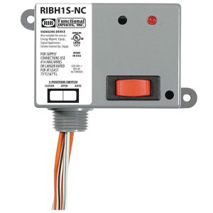 Enclosed Pilot Relay, 10 Amps