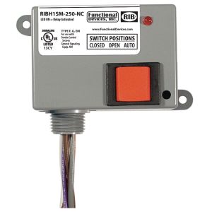 Enclosed Pilot Relay, 10 Amps