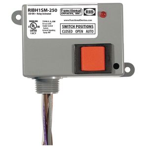 Enclosed Pilot Relay, 10 Amps