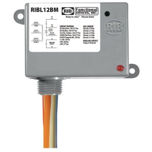 Enclosed Latching Relay, 20 Amps