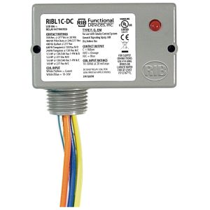 Enclosed Pilot Relay, 10 Amps