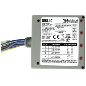 Enclosed Pilot Relay, 10 Amps