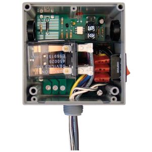 Enclosed Low Coil Input Relay, 20 Amps