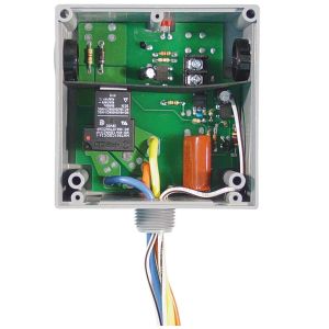 Enclosed Low Coil Input Relay, 20 Amps