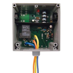 Enclosed Low Coil Input Relay, 20 Amps