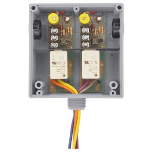 Enclosed T-Style Pilot Relay, 10 Amps