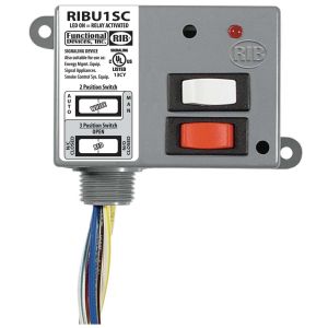 Enclosed Pilot Relay, 10 Amps