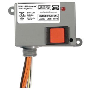 Enclosed Pilot Relay, 10 Amps