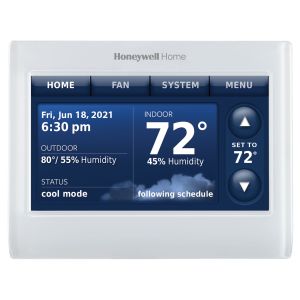 2-Wire IAQ Color Touchscreen Thermostat