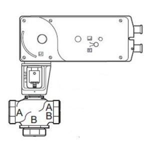 Globe Valve Assembly, 3 Way, 1-1/2 in.